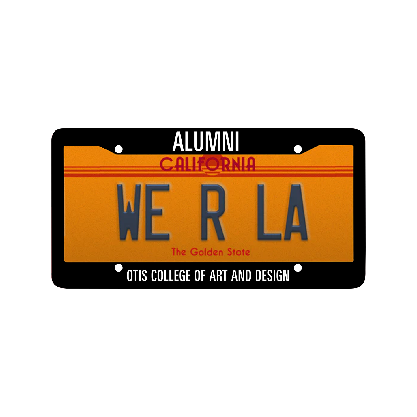 Otis Alumni License Plate Frame