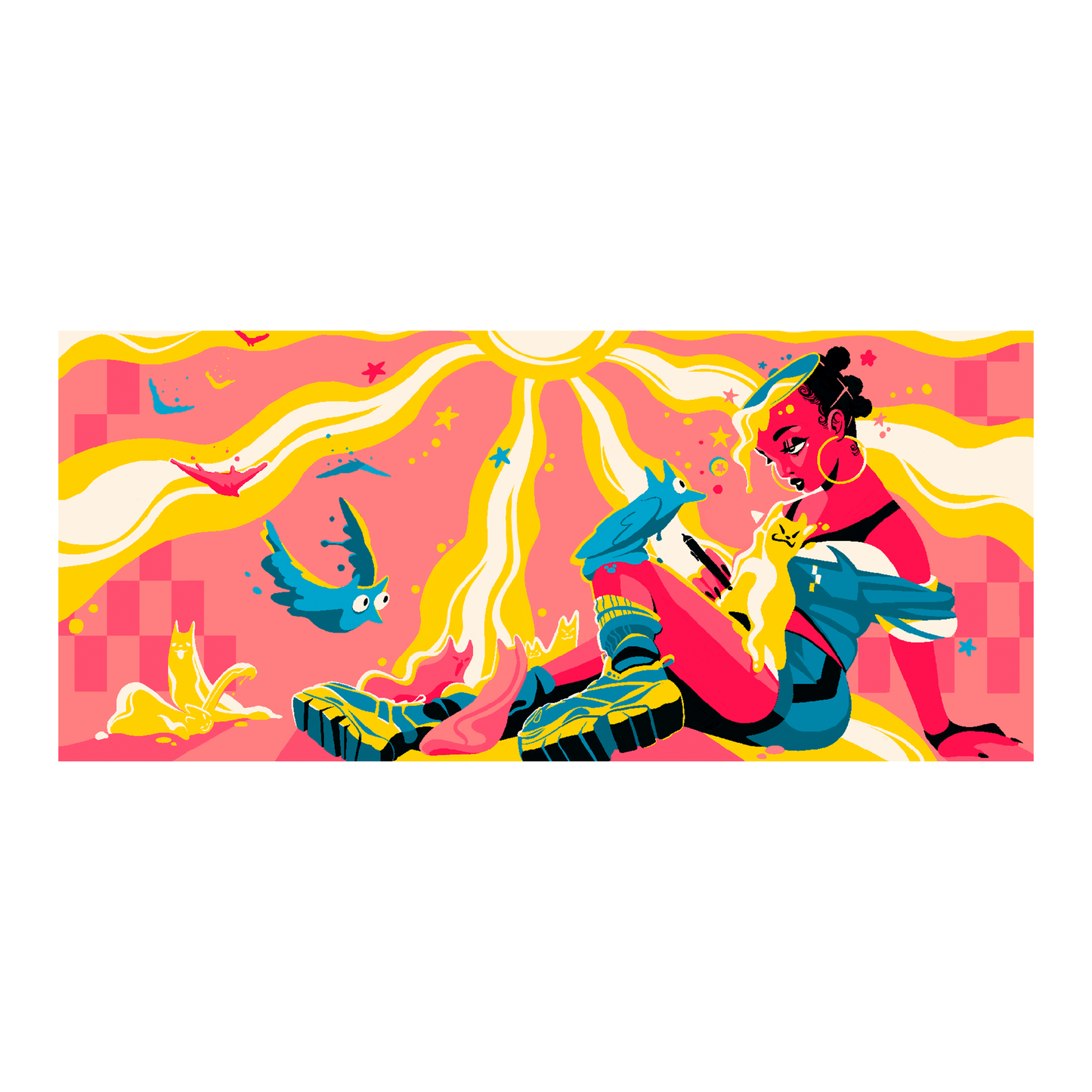 'Dolores' Bumper Sticker (Designed by Genesis Otero, '24)