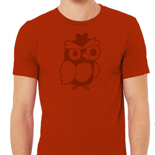 Owlbert Mascot T-Shirt (Designed by Laura Salazar, '23)