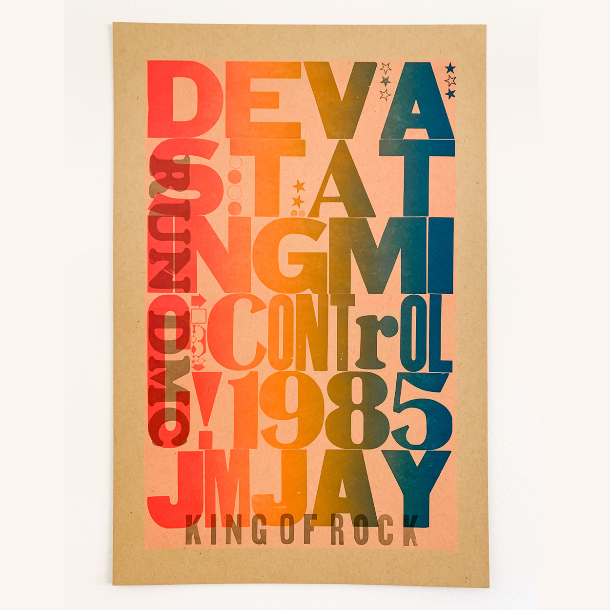 "FOR THE LOVE OF MUSIC": Six Letterpress Posters Celebrating Black Music Artists